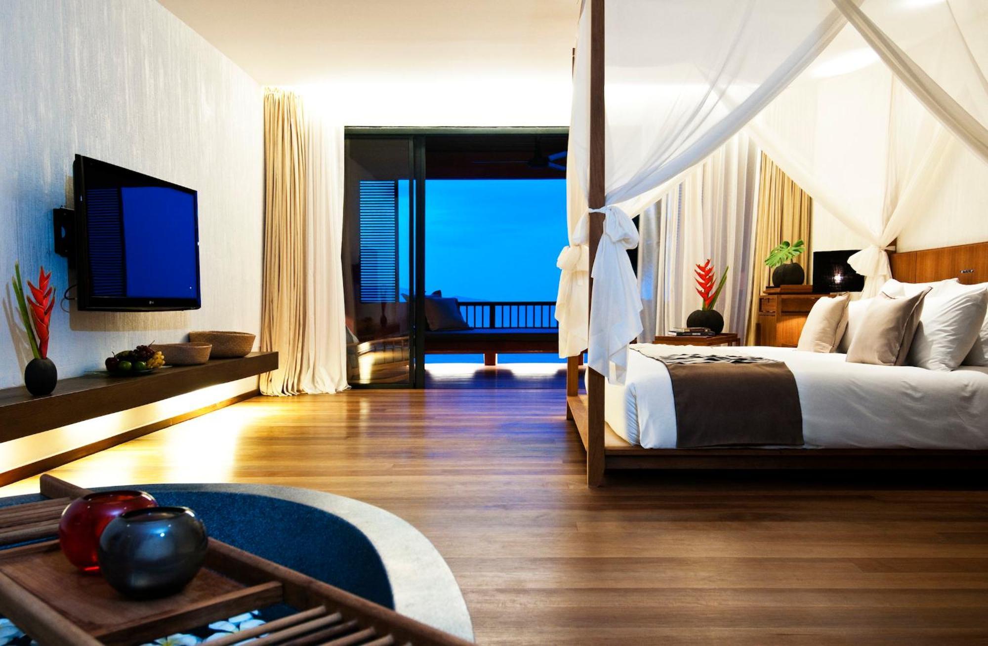 Hansar Samui Resort&Spa - SHA Extra Plus Bophut Exteriör bild A room at the resort